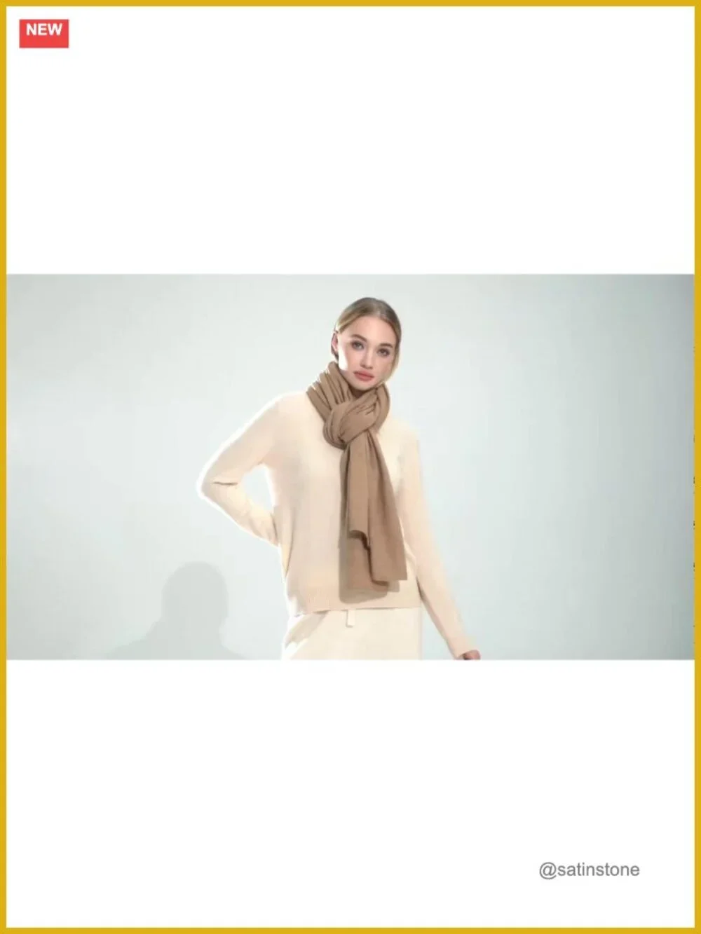 Cashmere Wool Blend Shawl Wrap Oversized Pashmina Scarf Travel Blanket